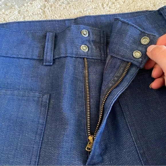 Levi's Vintage Fresh Produce Wide Leg 70's Bell Bottom Jeans Lightweight: 31? - Picture 13 of 15